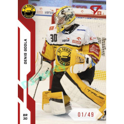 2022/23 Sportzoo ELH 1. série #217 Denis Godla Red xx/49