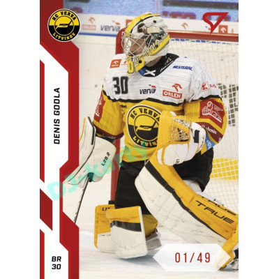 2022/23 Sportzoo ELH 1. série #217 Denis Godla Red xx/49