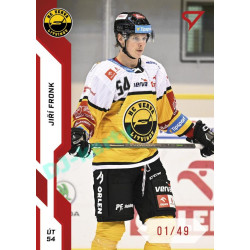 2022/23 Sportzoo ELH 1. série #226 Jiří Fronk Red xx/49