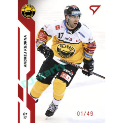 2022/23 Sportzoo ELH 1. série #230 Andrej Kudrna Red xx/49