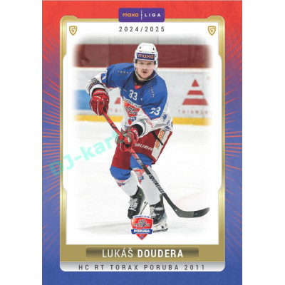 2024/25 Goal Cards Maxa liga 1. série #POR-03 Lukáš Doudera Parallel 1of15