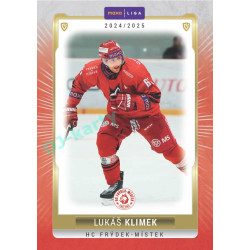 2024/25 Goal Cards Maxa liga 1. série #FMI-23 Lukáš Klimek Parallel 1of40