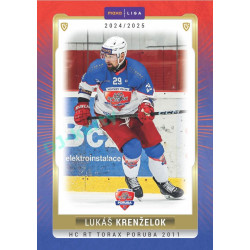 2024/25 Goal Cards Maxa liga 1. série #POR-17 Lukáš Krenželok Parallel 1of40