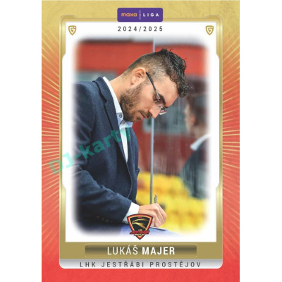 2024/25 Goal Cards Maxa liga 1. série #PRO-24 Lukáš Majer Parallel 1of15