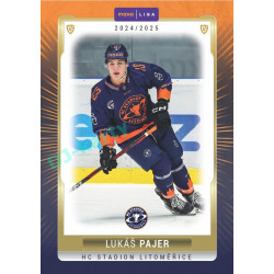 2024/25 Goal Cards Maxa liga 1. série #LIT-20 Lukáš Pajer Parallel 1of40