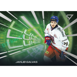 2025 Sportzoo Hokejové ČESKO #LS-06 Jakub Galvas Luminous