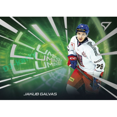 2025 Sportzoo Hokejové ČESKO #LS-06 Jakub Galvas Luminous