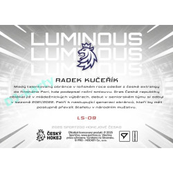 2025 Sportzoo Hokejové ČESKO #LS-09 Radek Kučeřík Luminous