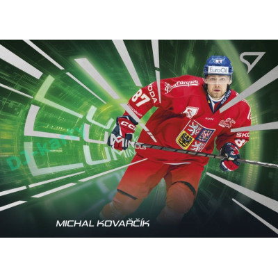 2025 Sportzoo Hokejové ČESKO #LS-16 Michal Kovařčík Luminous
