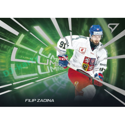 2025 Sportzoo Hokejové ČESKO #LS-25 Filip Zadina Luminous