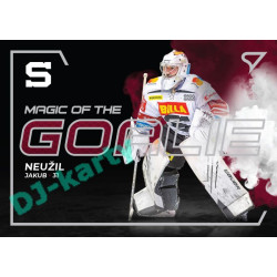 2021/22 Sportzoo TIPSPORT ELH Jakub Neužil #MG-03 Magic of the GOALIE