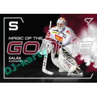 2021/22 Sportzoo TIPSPORT ELH Alexander Salák #MG-04 Magic of the GOALIE