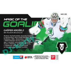 2021/22 Sportzoo TIPSPORT ELH Gašper Krošelj #MG-05 Magic of the GOALIE