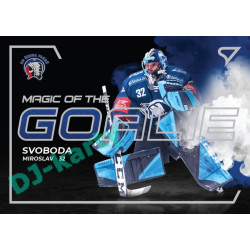 2021/22 Sportzoo TIPSPORT ELH Miroslav Svoboda #MG-12 Magic of the GOALIE