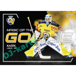 2021/22 Sportzoo TIPSPORT ELH Libor Kašík #MG-16 Magic of the GOALIE