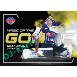 2021/22 Sportzoo TIPSPORT ELH Dominik Hrachovina #MG-17 Magic of the GOALIE