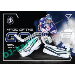 2021/22 Sportzoo TIPSPORT ELH Landon Bow #MG-18 Magic of the GOALIE