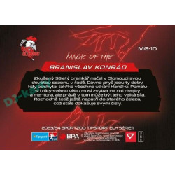 2023/24 Sportzoo ELH 1. série #MG-10 Branislav Konrád Magic of the Goalie