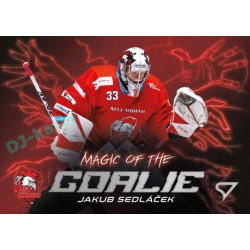 2023/24 Sportzoo ELH 1. série #MG-11 Jakub Sedláček Magic of the Goalie