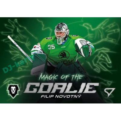 2023/24 Sportzoo ELH 1. série #MG-13 Filip Novotný Magic of the Goalie