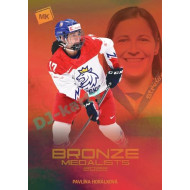 2023 MK reprezentace #WBM-04 Pavlína Horálková Bronze Medalists Women