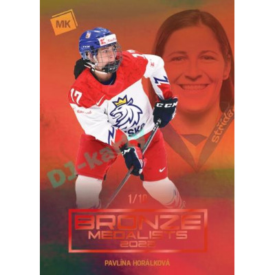 2023 MK reprezentace #WBM-04 Pavlína Horálková Bronze Medalists Women parallel xx/10