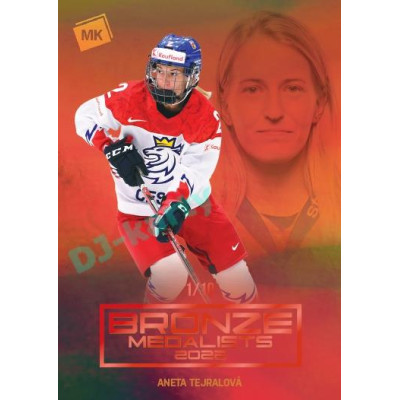 2023 MK reprezentace #WBM-09 Aneta Tejralová Bronze Medalists Women parallel xx/10