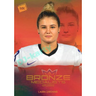 2023 MK reprezentace #WBM-14 Laura Lerchová Bronze Medalists Women