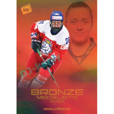 2023 MK reprezentace #WBM-21 Vendula Přibylová Bronze Medalists Women