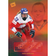 2023 MK reprezentace #WBM-22 Agáta Sarnovská Bronze Medalists Women parallel xx/10