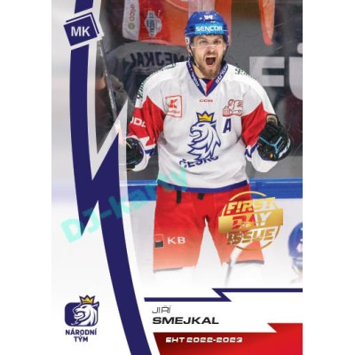2023 MK reprezentace #12 Jiří Smejkal First day of ISSUE