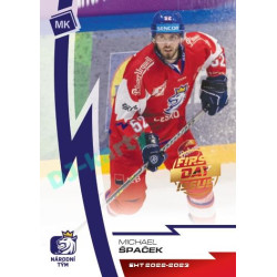 2023 MK reprezentace #13 Michael Špaček First day of ISSUE