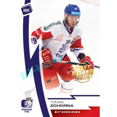 2023 MK reprezentace #16 Tomáš Zohorna First day of ISSUE