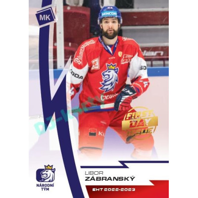 2023 MK reprezentace #35 Libor Zábranský First day of ISSUE