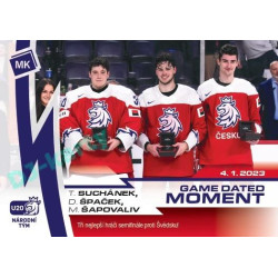 2023 MK reprezentace #45 Tomáš Suchánek / David Špaček / Matyáš Šapovaliv