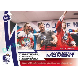 2023 MK reprezentace #50 David Pastrňák / David Krejčí / Roman Červenka