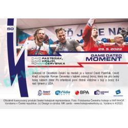 2023 MK reprezentace #50 David Pastrňák / David Krejčí / Roman Červenka