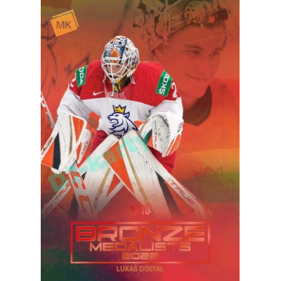 2023 MK reprezentace #BM-01 Lukáš Dostál Bronze Medalists Men parallel xx/10
