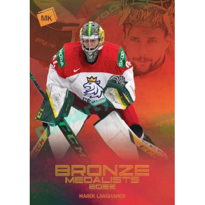 2023 MK reprezentace #BM-02 Marek Langhamer Bronze Medalists Men