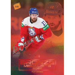 2023 MK reprezentace #BM-06 Filip Hronek Bronze Medalists Men parallel xx/10