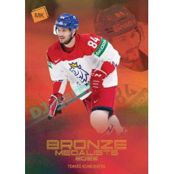 2023 MK reprezentace #BM-07 Tomáš Kundrátek Bronze Medalists Men