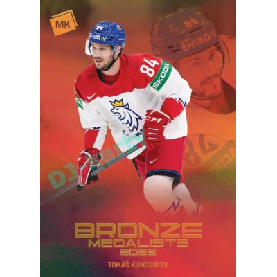 2023 MK reprezentace #BM-07 Tomáš Kundrátek Bronze Medalists Men