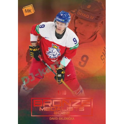 2023 MK reprezentace #BM-09 David Sklenička Bronze Medalists Men parallel xx/10