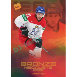 2023 MK reprezentace #BM-18 Dominik Simon Bronze Medalists Men