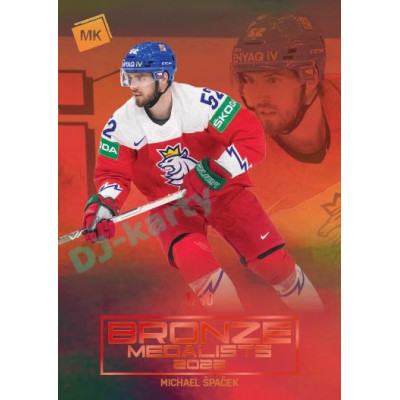 2023 MK reprezentace #BM-19 Michael Špaček Bronze Medalists Men parallel xx/10