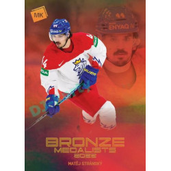 2023 MK reprezentace #BM-21 Matěj Stránský Bronze Medalists Men