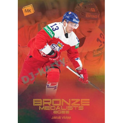 2023 MK reprezentace #BM-22 Jakub Vrána Bronze Medalists Men