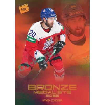 2023 MK reprezentace #BM-23 Hynek Zohorna Bronze Medalists Men