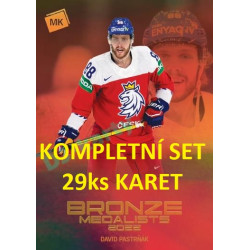 2023 MK reprezentace Bronze Medalists - kompletní set 29ks karet