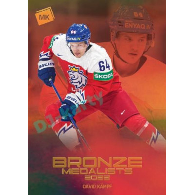 2023 MK reprezentace #BM-25 David Kämpf Bronze Medalists Men